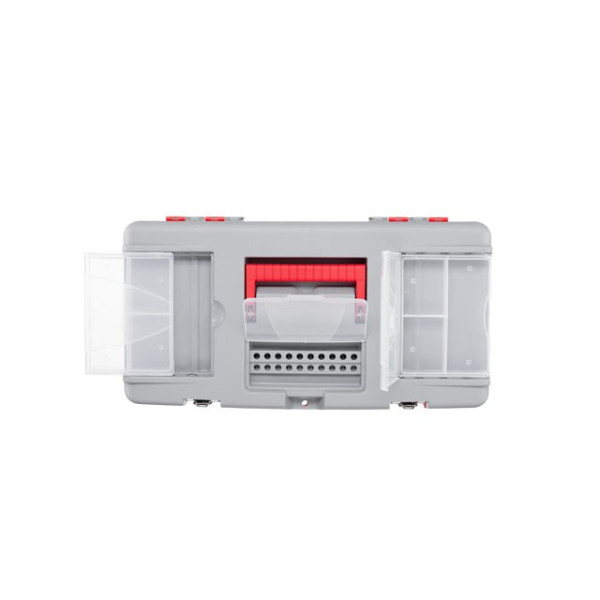 A set of metal tool boxes. with locks 3 units (BX-0513 13 / BX-0516 16 / BX-0518 18) Intertool BX-0503