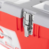 A set of metal tool boxes. with locks 3 units (BX-0513 13 / BX-0516 16 / BX-0518 18) Intertool BX-0503