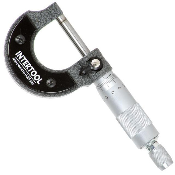Мікрометр 0-25 мм Intertool MT-3041