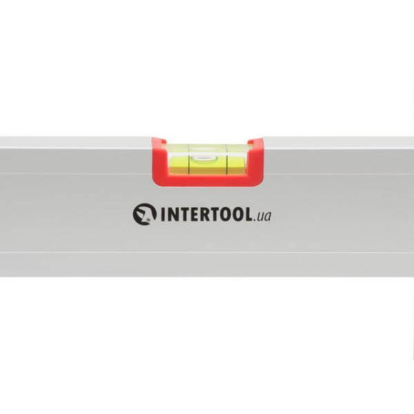 Рівень будівельний 1200 мм 3 вічка, перетин 22*59 мм Intertool MT-1135