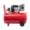 Компрессор 100 л, 3 кВт, 220 В, 10 атм, 420 л/мин, 2 цилиндра. Intertool PT-0008