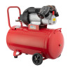 Компрессор 100 л, 3 кВт, 220 В, 10 атм, 420 л/мин, 2 цилиндра. Intertool PT-0008