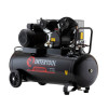 Compressor 100 l, 3 kW, 220 V, 10 atm, 500 l/min., 2 cylinders, STORM Intertool PT-0014