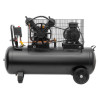 Compressor 100 l, 3 kW, 380 V, 10 atm, 500 l/min, 2 cylinders Intertool PT-0013