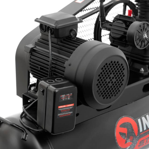 Компрессор 100 л, 4 кВт, 380 В, 10 атм, 600 л/мин., 3 цилиндра STORM Intertool PT-0036