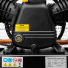 Compressor 200 l, 7.5 kW, 380 V, 10 atm, 1050 l/min, 3 cylinders Intertool PT-0040
