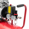 Compressor 24 l, 0.75 kW, 220 V, 8 atm, 145 l/min., low noise, oil-free, 2 cylinders Intertool PT-0022