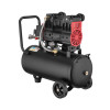 Compressor 24 l, 1.1 kW, 220 V, 8 atm, 160 l/min, 1400 rpm, low noise, oil-free, 2 cylinders Intertool PT-0026