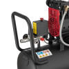 Compressor 24 l, 1.1 kW, 220 V, 8 atm, 160 l/min, 1400 rpm, low noise, oil-free, 2 cylinders Intertool PT-0026