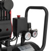 Compressor 24 l, 1.1 kW, 220 V, 8 atm, 160 l/min, 1400 rpm, low noise, oil-free, 2 cylinders Intertool PT-0026