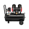 Compressor 24 l, 1.1 kW, 220 V, 8 atm, 200 l/min, 2800 rpm, oil-free, 2 cylinders Intertool PT-0029