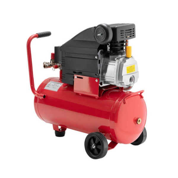 Compressor 24 l, 1500 W, 220 V, 8 atmospheres 206 l/min. Intertool PT-0010