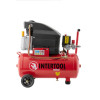 Compressor 24 l, 1500 W, 220 V, 8 atmospheres 206 l/min. Intertool PT-0010