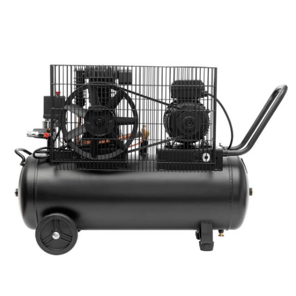 Compressor 50 l, 1.8 kW, 220 V, 10 atm, 250 l/min. Intertool PT-0011