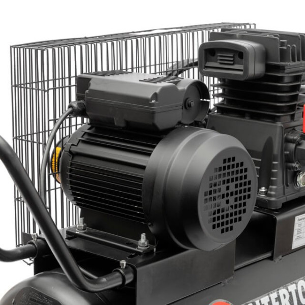 Compressor 50 l, 1.8 kW, 220 V, 10 atm, 250 l/min. Intertool PT-0011