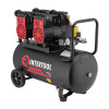 Compressor 50 l, 2x1.1 kW, 220 V, 8 atm, 320 l/min., 1400 rpm, low noise, oil-free, 4 cylinders Intertool PT-0027
