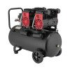 Compressor 50 l, 2x1.1 kW, 220 V, 8 atm, 320 l/min., 1400 rpm, low noise, oil-free, 4 cylinders Intertool PT-0027