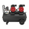 Compressor 50 l, 2x1.1 kW, 220 V, 8 atm, 400 l/min., 2800 rpm, oil-free, 4 cylinders Intertool PT-0030