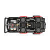Compressor 50 l, 2x1.1 kW, 220 V, 8 atm, 400 l/min., 2800 rpm, oil-free, 4 cylinders Intertool PT-0030