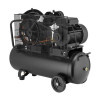 Compressor 50 l, 3 kW, 220 V, 10 atmospheres 500 l/min, 2 cylinders Intertool PT-0016