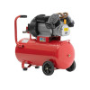 Compressor 50 l, 4 HP, 3 kW, 220 V, 10 atm, 420 l/min, 2 cylinders. Intertool PT-0007