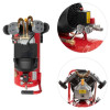 Compressor 50 l, 4 HP, 3 kW, 220 V, 10 atm, 420 l/min, 2 cylinders. Intertool PT-0007