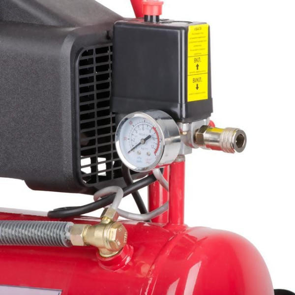 Компрессор 9 л, 0.75 кВт, 220 В, 8 атм, 160 л/мин Intertool PT-0002