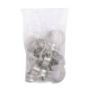 Clamp stainless steel 12.7 mm, D - 18-32 mm Intertool TC-1118