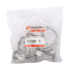 Clamp stainless steel 12.7 mm, D - 52-76 mm Intertool TC-1152