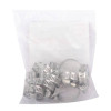 Clamp stainless steel 8 mm, D - 13-23 mm Intertool TC-1013