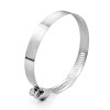 Galvanized steel clamp 12.7 mm, D - 65-89 mm Intertool TC-0165
