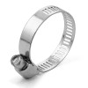 Galvanized steel clamp 8 mm, D - 18-32 mm Intertool TC-0018