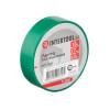 Стрічка ізоляційна, 17 мм*10 м*0,15 мм, зелена Intertool IT-0031