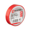 Стрічка ізоляційна, 17 мм*20 м * 0.15 мм, червона Intertool IT-0050