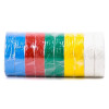Insulating tape, 17 mm*25 m * 0.15 mm, colored (pack of 10 pcs.) Intertool IT-0029