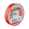 Insulating tape, 17 mm*25 m*0.15 mm, red Intertool IT-0060