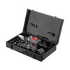 Soldering iron for plastic pipes, 850/1850 W, 0-300°C, nozzles 20, 25, 32, 40, 50, 63 mm, metal case Intertool RT-2112