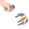 Set of colored mother-of-pearl glue rods 11.2 mm*100 mm, 12 pcs Intertool RT-1029
