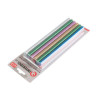 Set of colored mother-of-pearl adhesive rods 11.2 mm*200 mm, 12 pcs Intertool RT-1035
