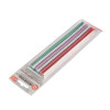 Set of colored mother-of-pearl glue rods 7.4 mm*200 mm, 12 pcs Intertool RT-1034