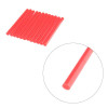 A set of red adhesive rods 7.4 mm*100 mm, 12 pcs. Intertool RT-1043