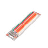 Set of colored adhesive rods 7.4 mm*200 mm, 12 pcs Intertool RT-1032