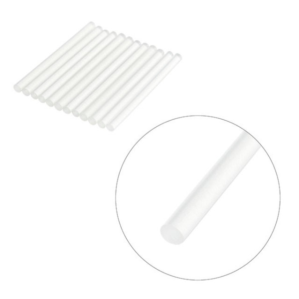Set of adhesive fluorescent rods 7.4*100 mm, 12 pcs Intertool RT-1039