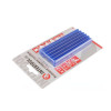 A set of blue adhesive rods 7.4 mm*100 mm, 12 pcs. Intertool RT-1054