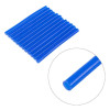 A set of blue adhesive rods 7.4 mm*100 mm, 12 pcs. Intertool RT-1054