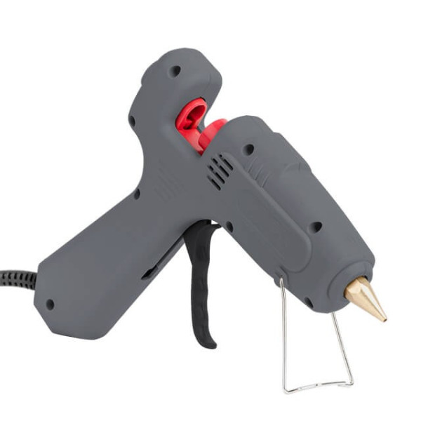 Glue gun 80 W, 230 V, 215-230°C for rods 10.8-11.5 mm, 13-30 g/min. Intertool RT-1104