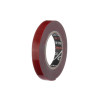 Double-sided adhesive tape AUTO FIX, 9 mm*2 m*1 mm, gray, foamed acrylic, STORM Intertool KT-0827