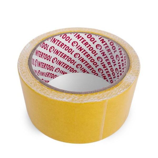 Double-sided tape 50 mm*10 m on a fabric basis Intertool KT-0962
