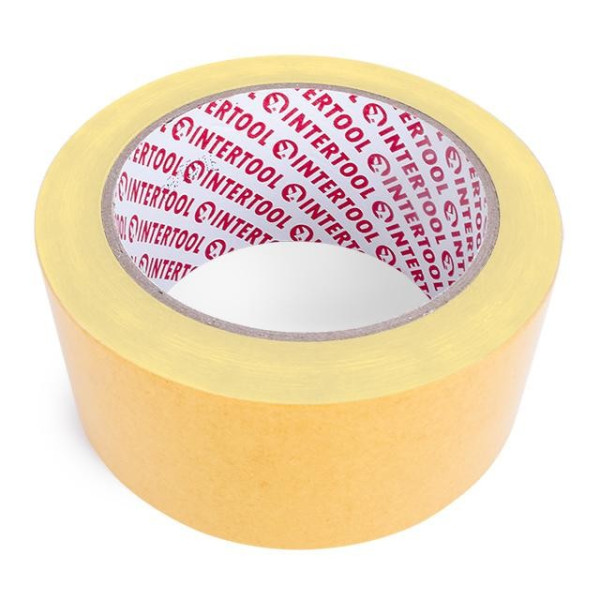 Tape double-sided 50 mm*25 m on a polypropylene base Intertool KT-0953