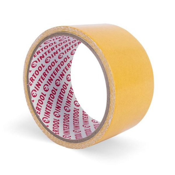 Double-sided tape 50 mm*5 m on a fabric basis Intertool KT-0961